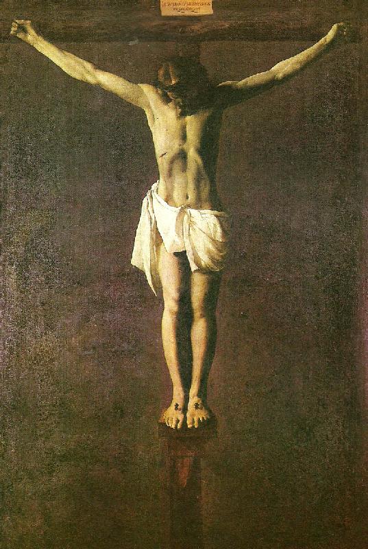 Francisco de Zurbaran christ dead on the cross oil painting image